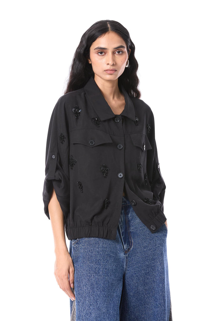 Comet Haze Embellished Jacket