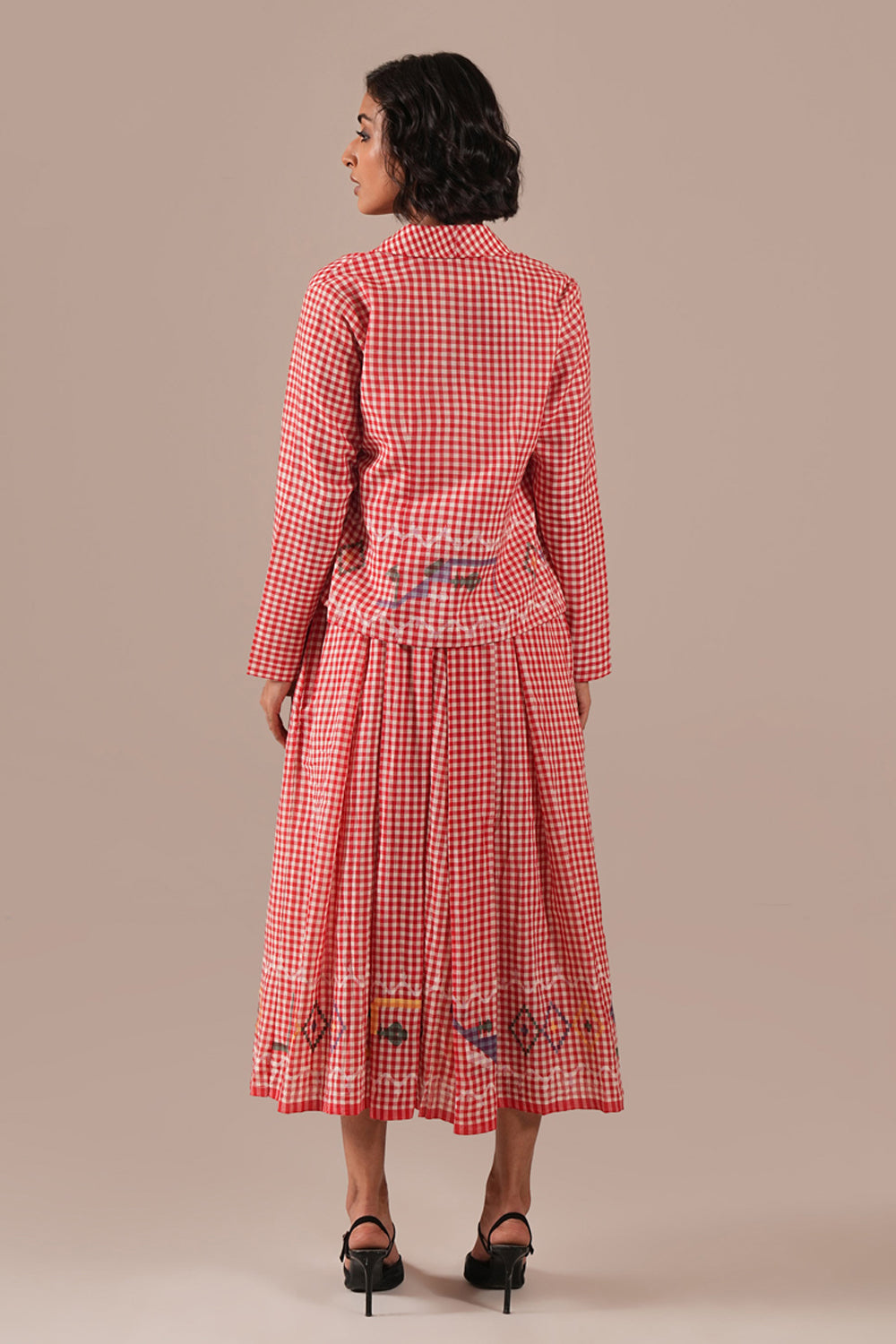 Crimson Tale Co-ord Set