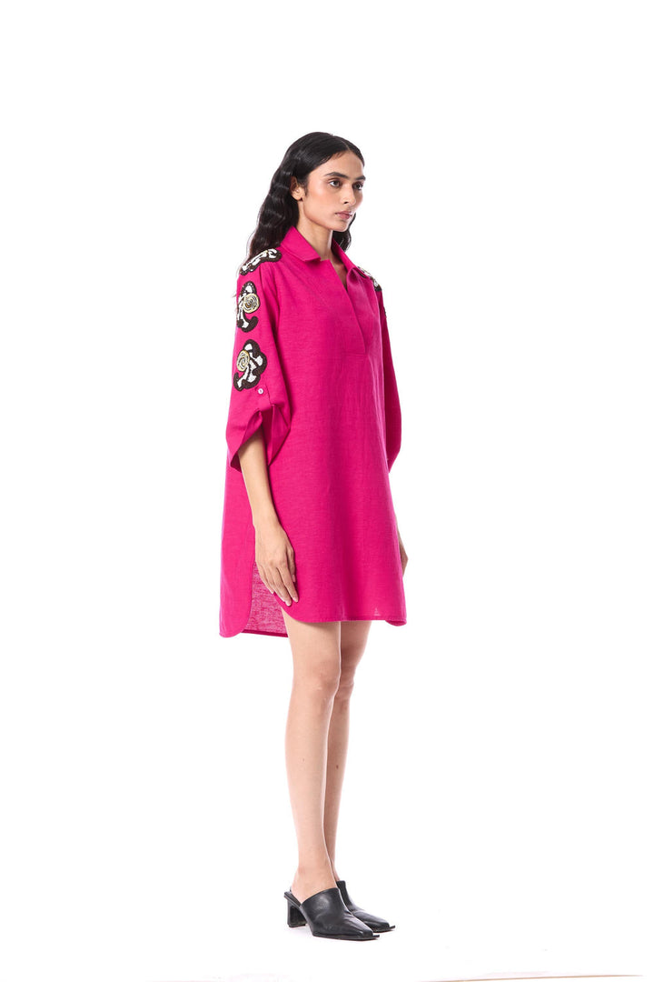 Desert Plume Embellished Dress