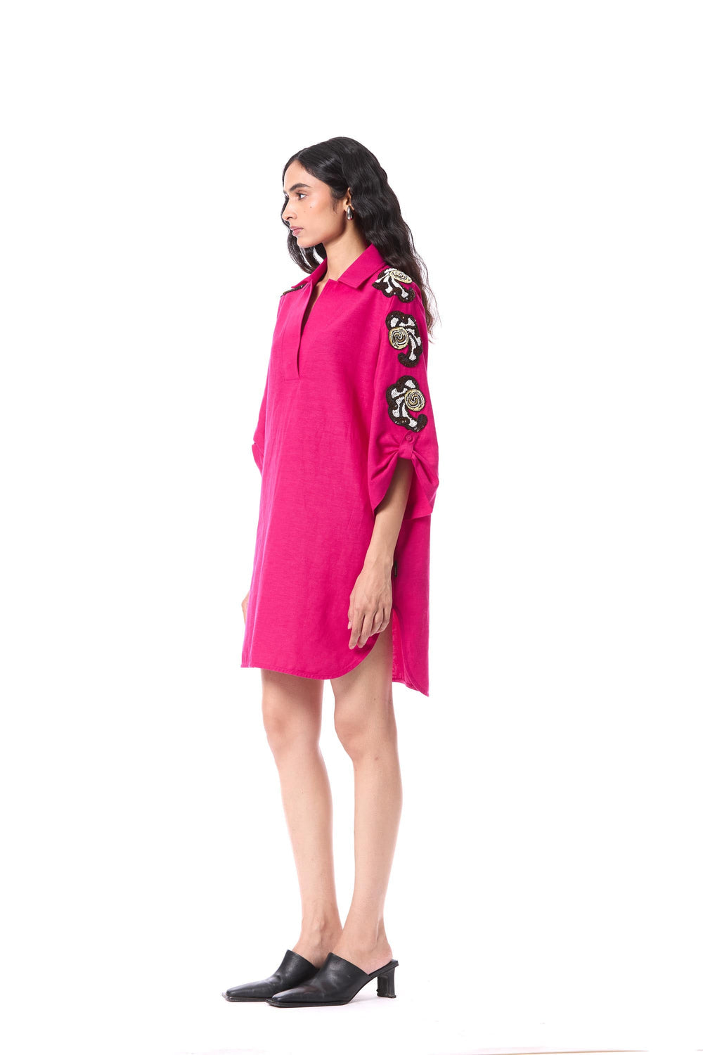 Desert Plume Embellished Dress