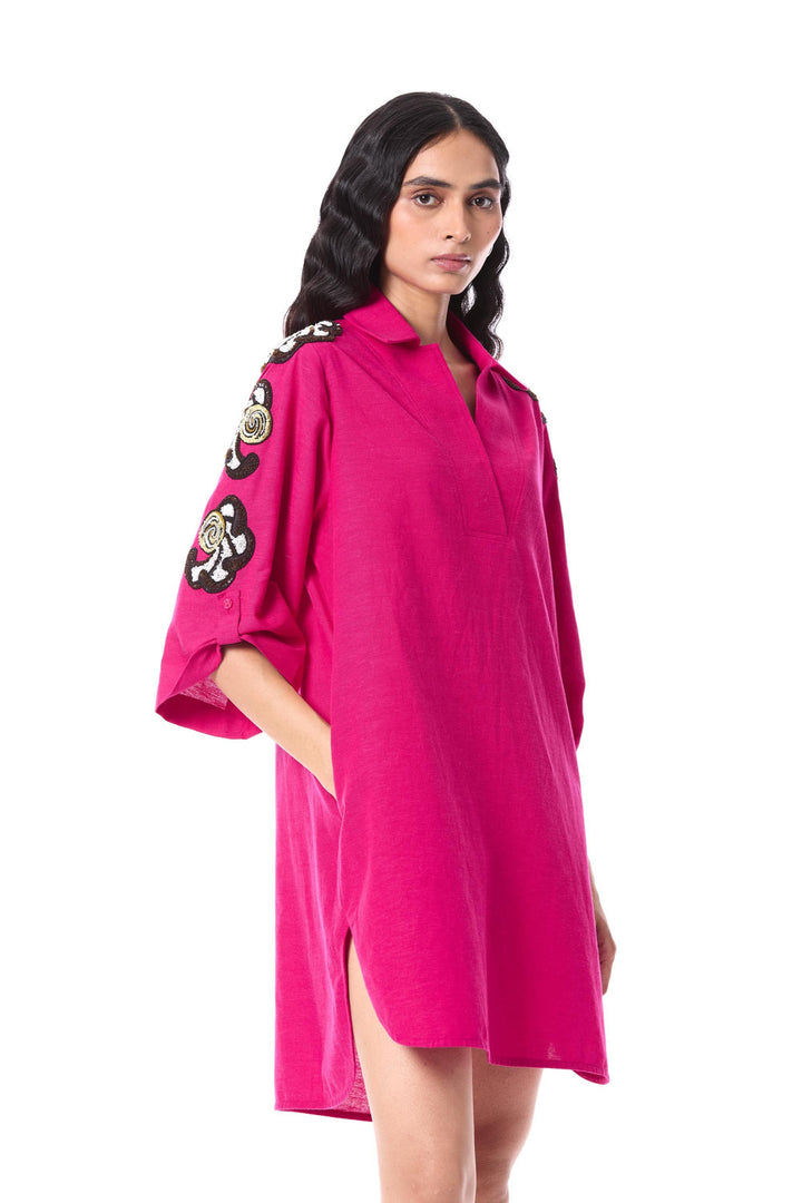 Desert Plume Embellished Dress