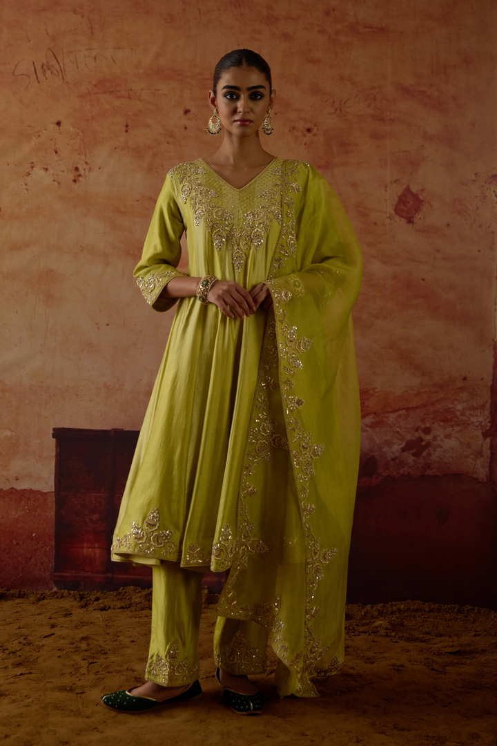 Shehnaaz Anarkali Set