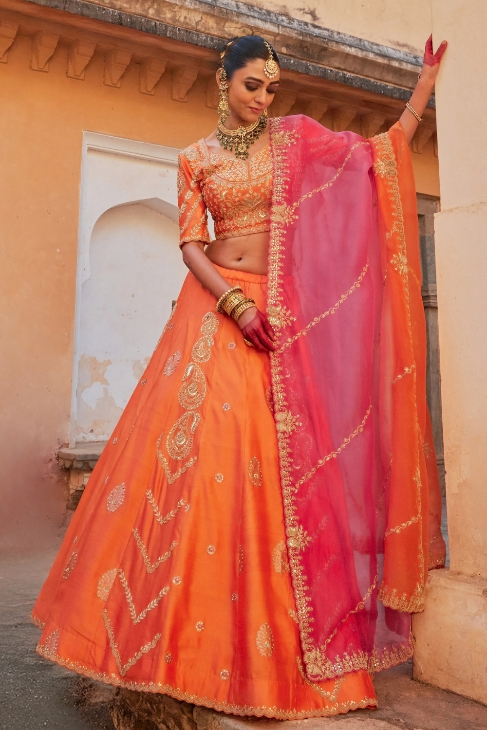 Suraj Mookhi Lehenga Set