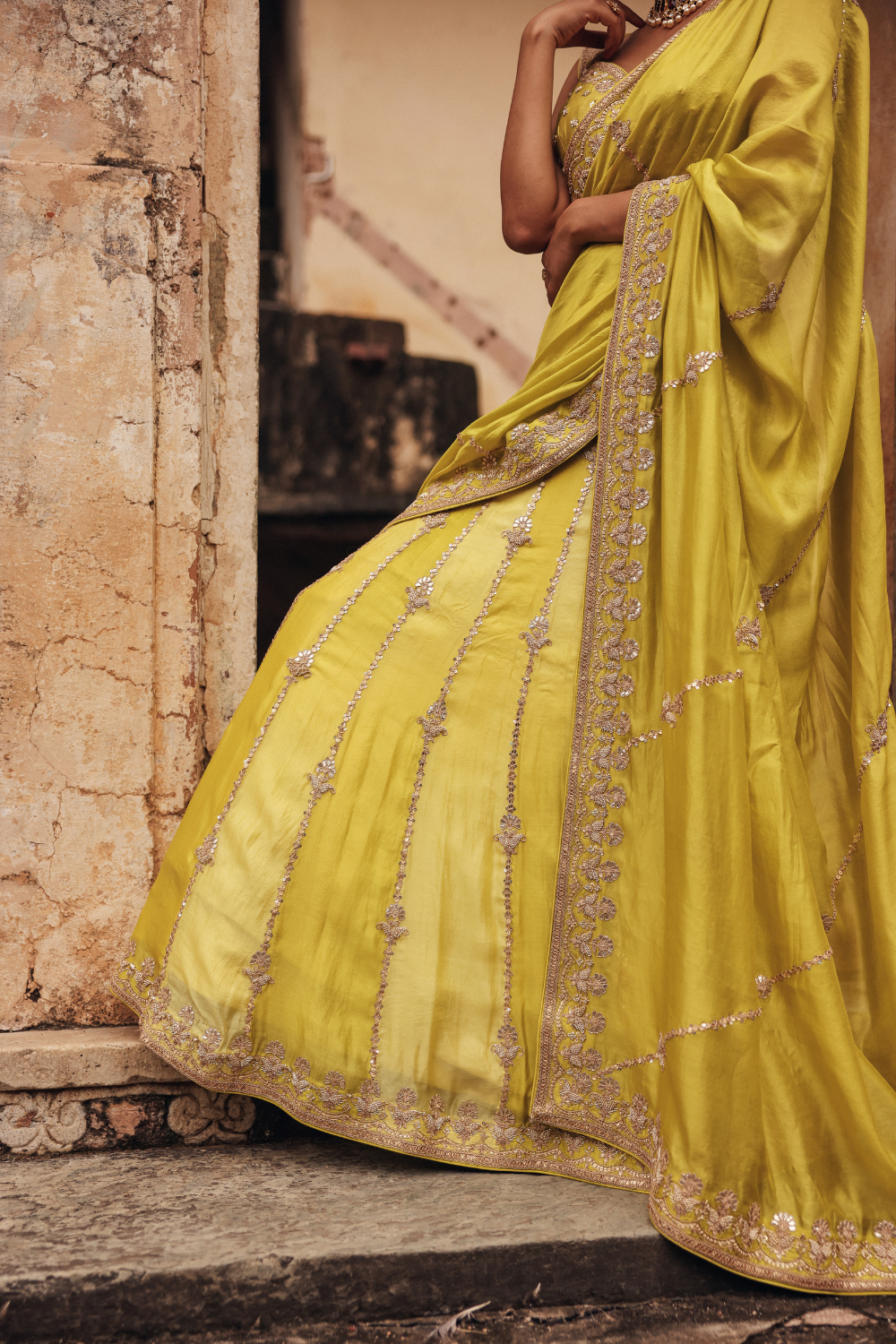 Ravya Lehenga Saree