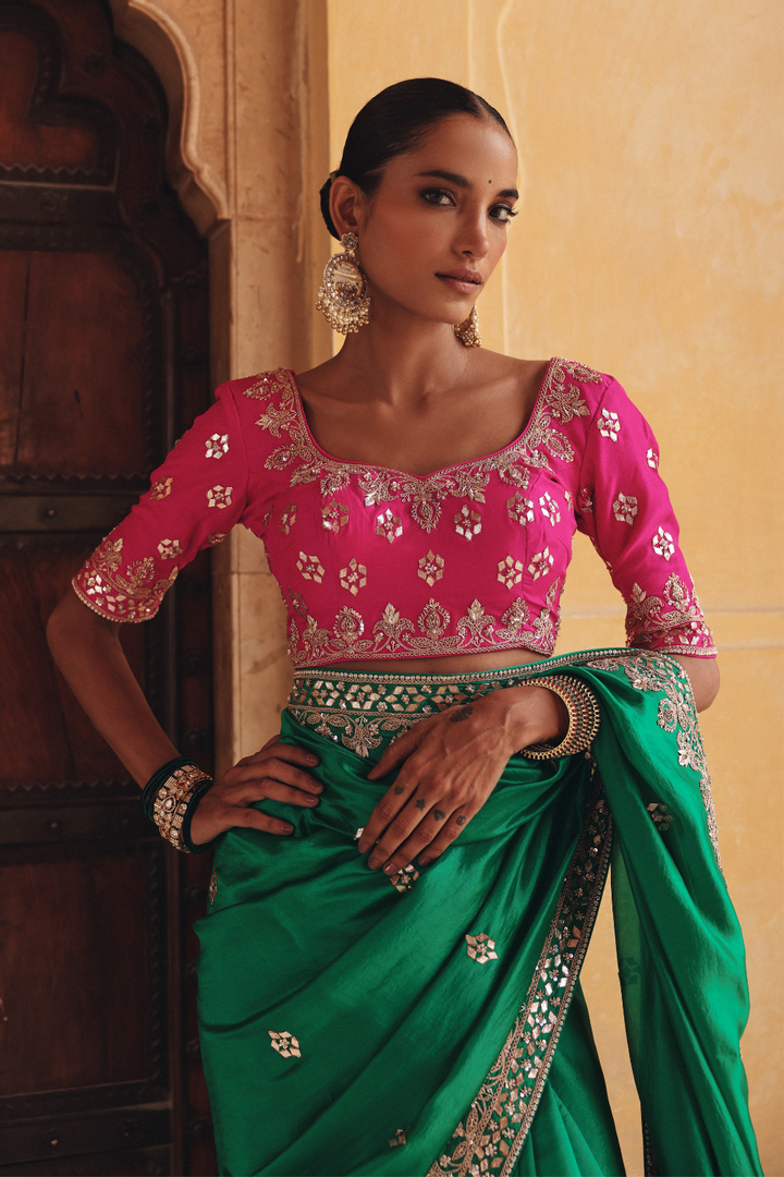Hariyali Banni Saree