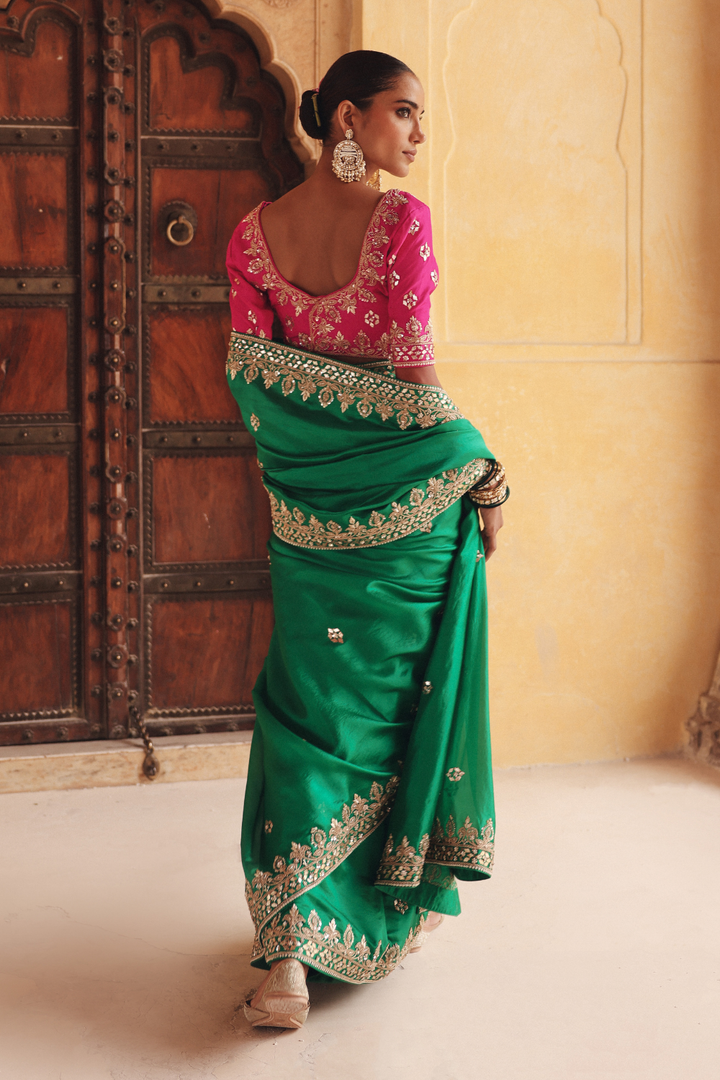 Hariyali Banni Saree