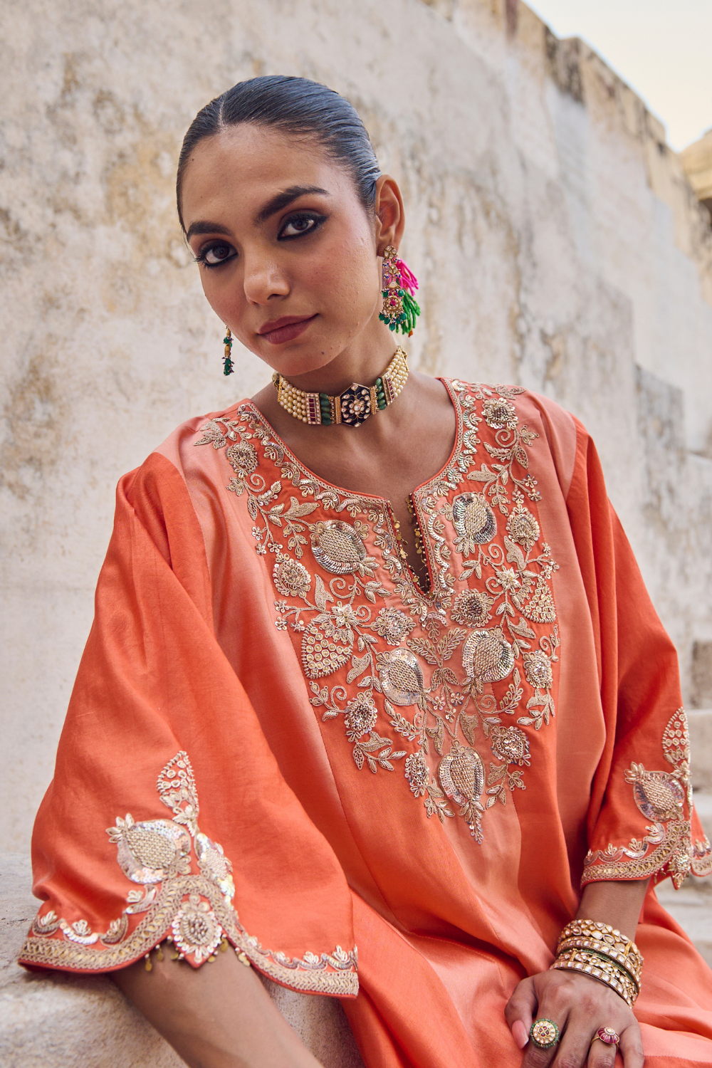 Saanjh Kaftan Set