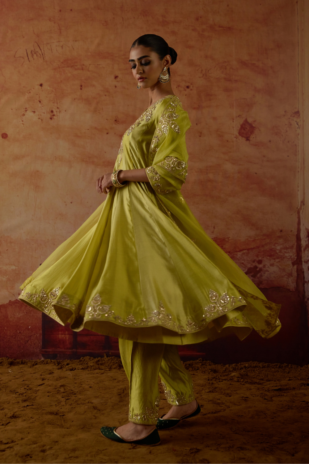 Shehnaaz Anarkali Set