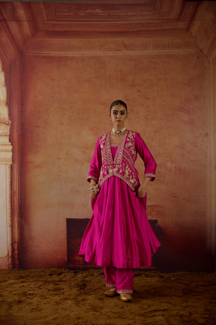Priyam Jacket Anarkali Set
