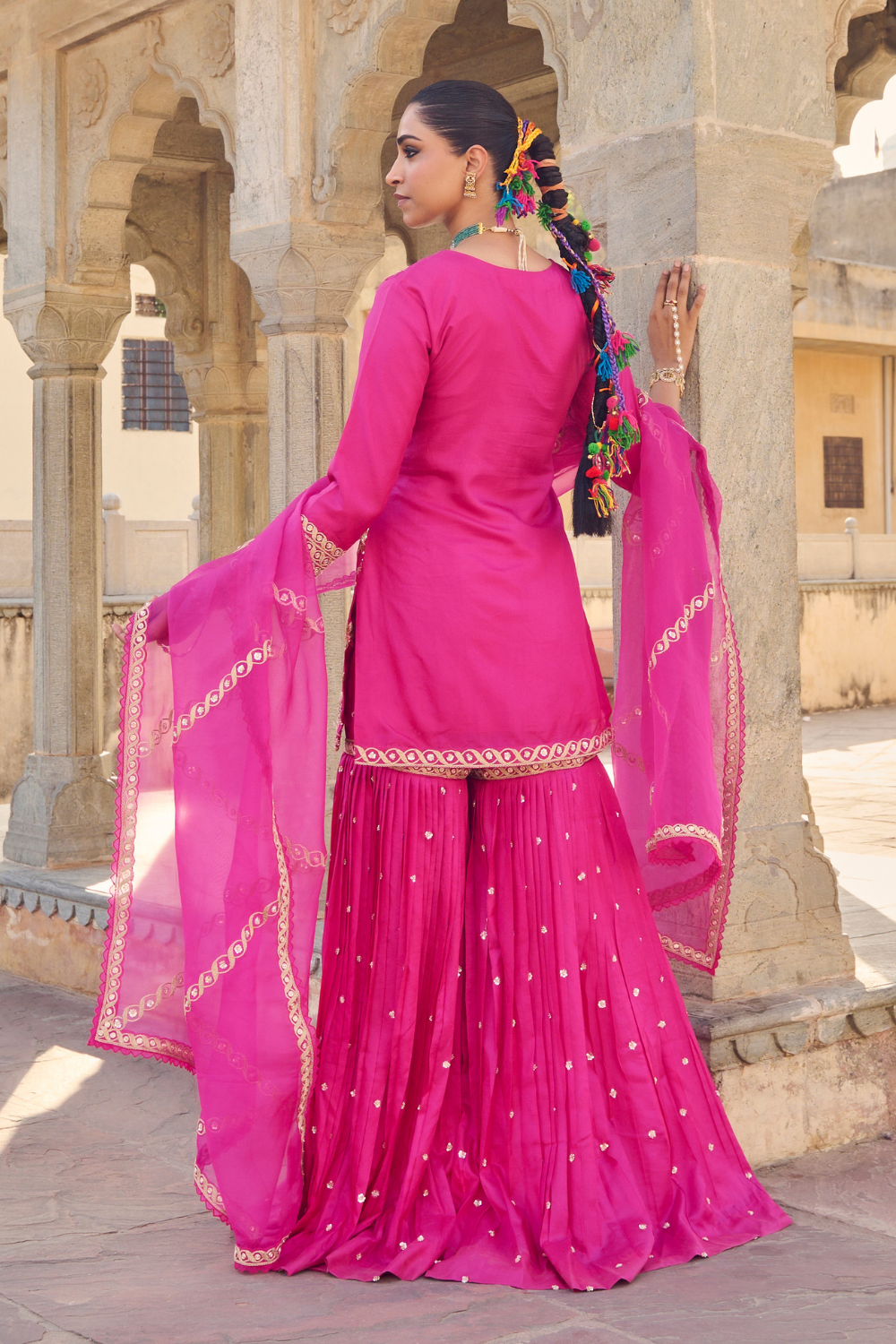 Rani Sharara Set
