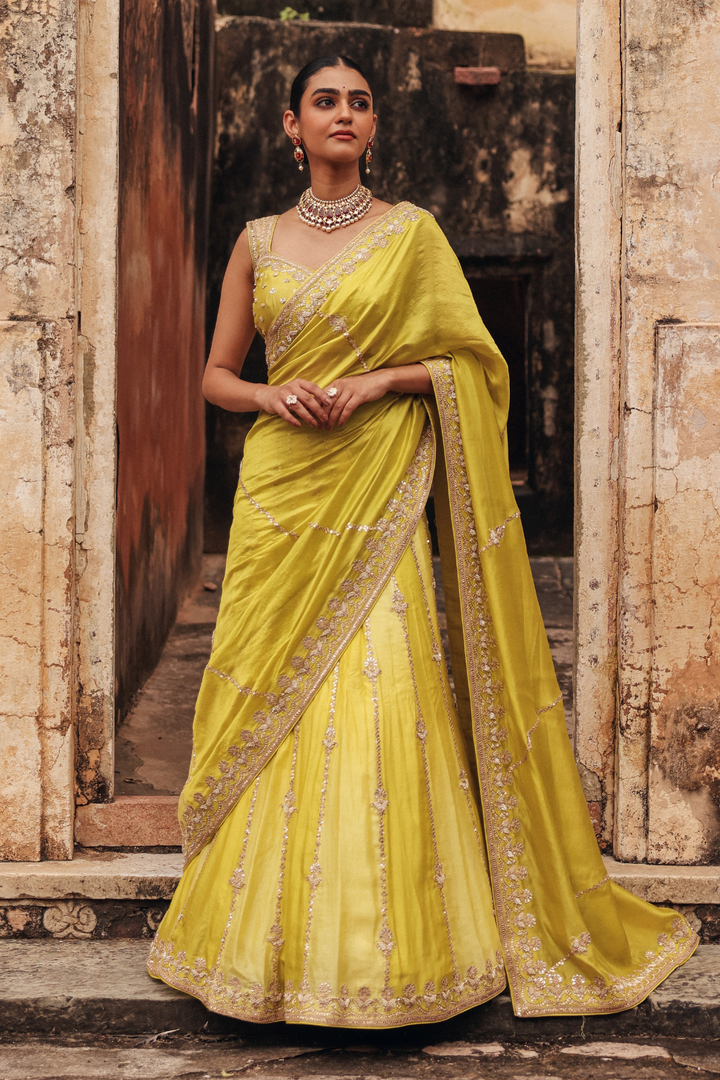 Ravya Lehenga Saree