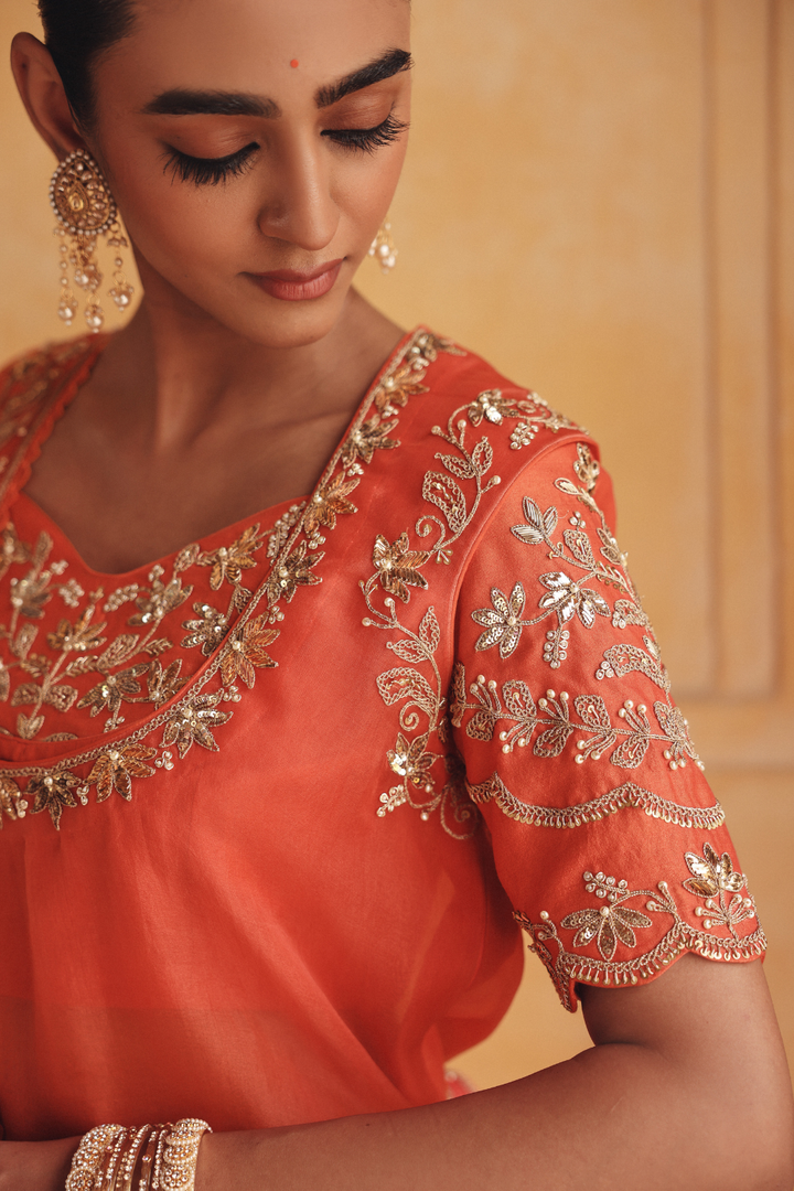 Suraj Kamal Rajasthani Lehenga Set