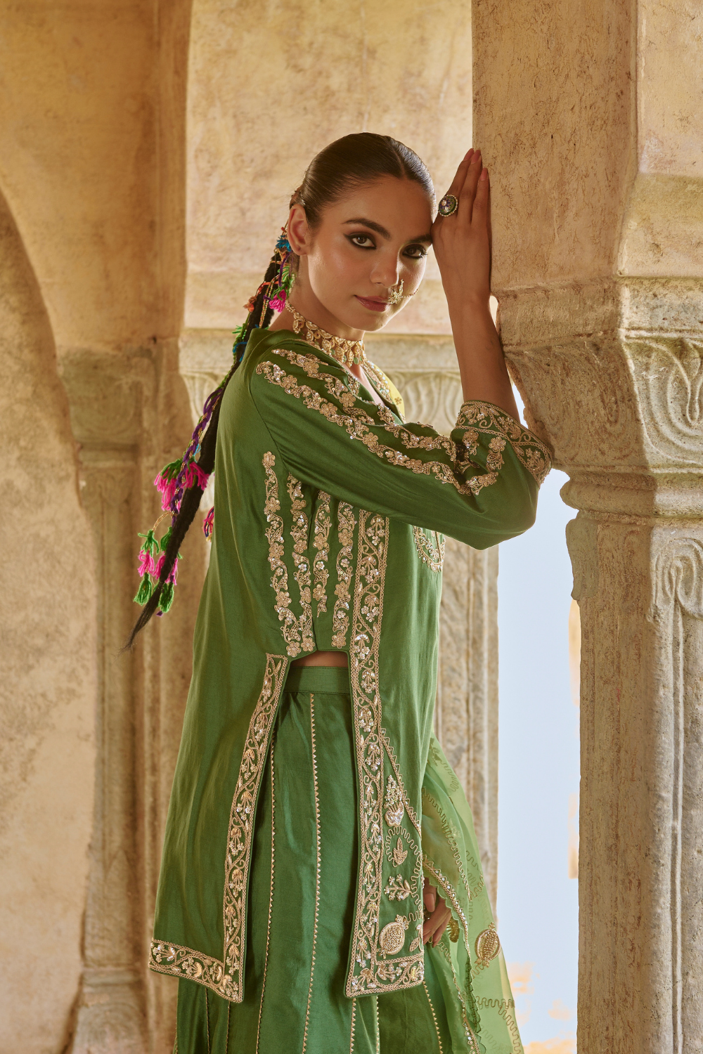 Rasika Gharara Set