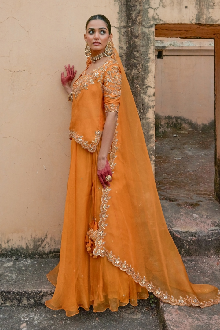 Sona Kamal Rajputi Lehenga Set