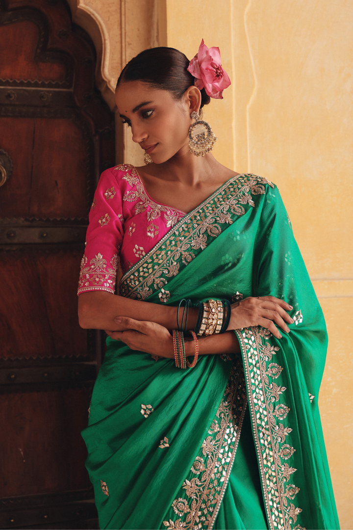 Hariyali Banni Saree