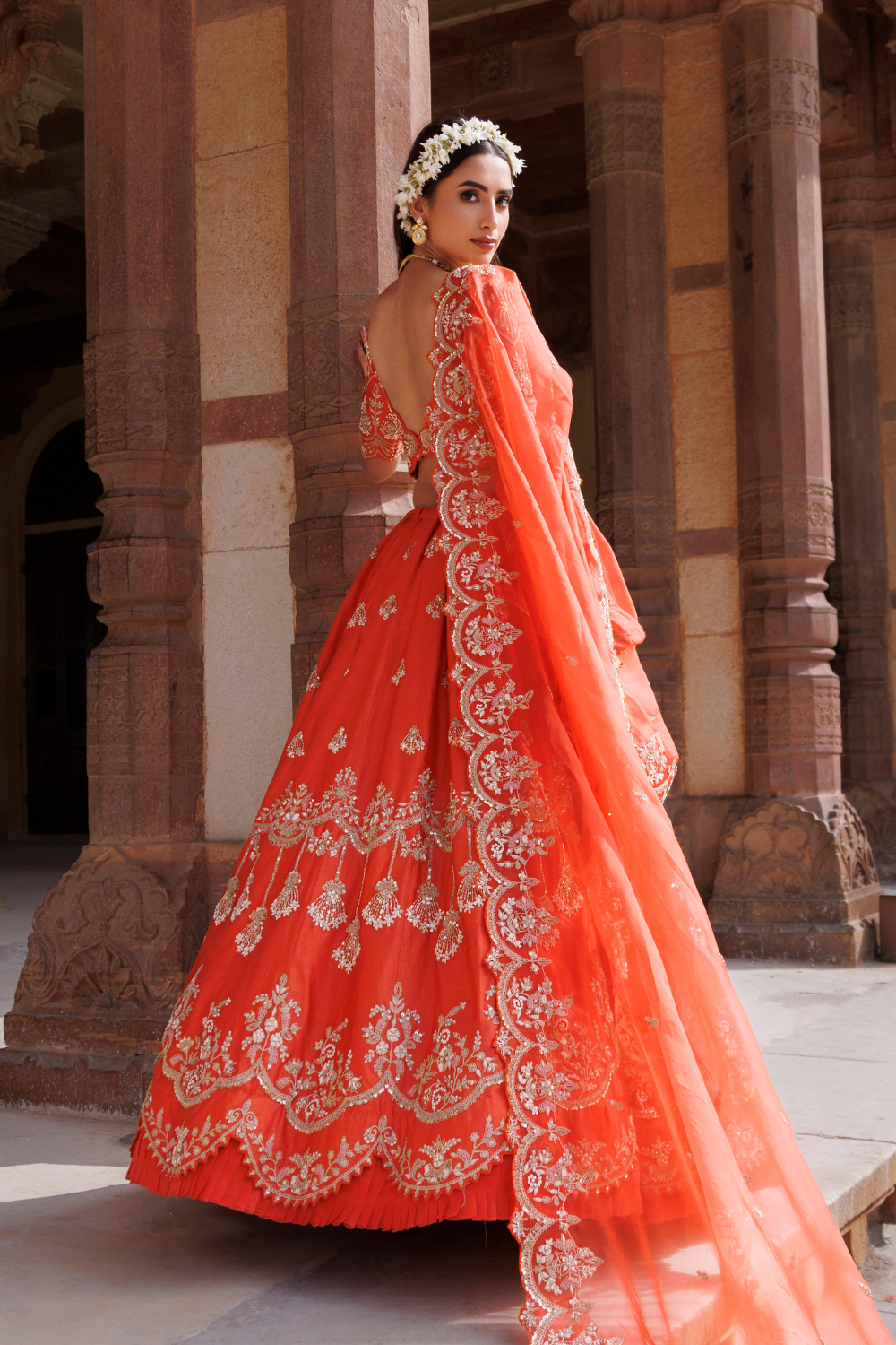 Sunlit Symphony Lehenga
