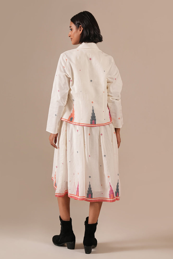 Ivory Nova Dress With Jacket