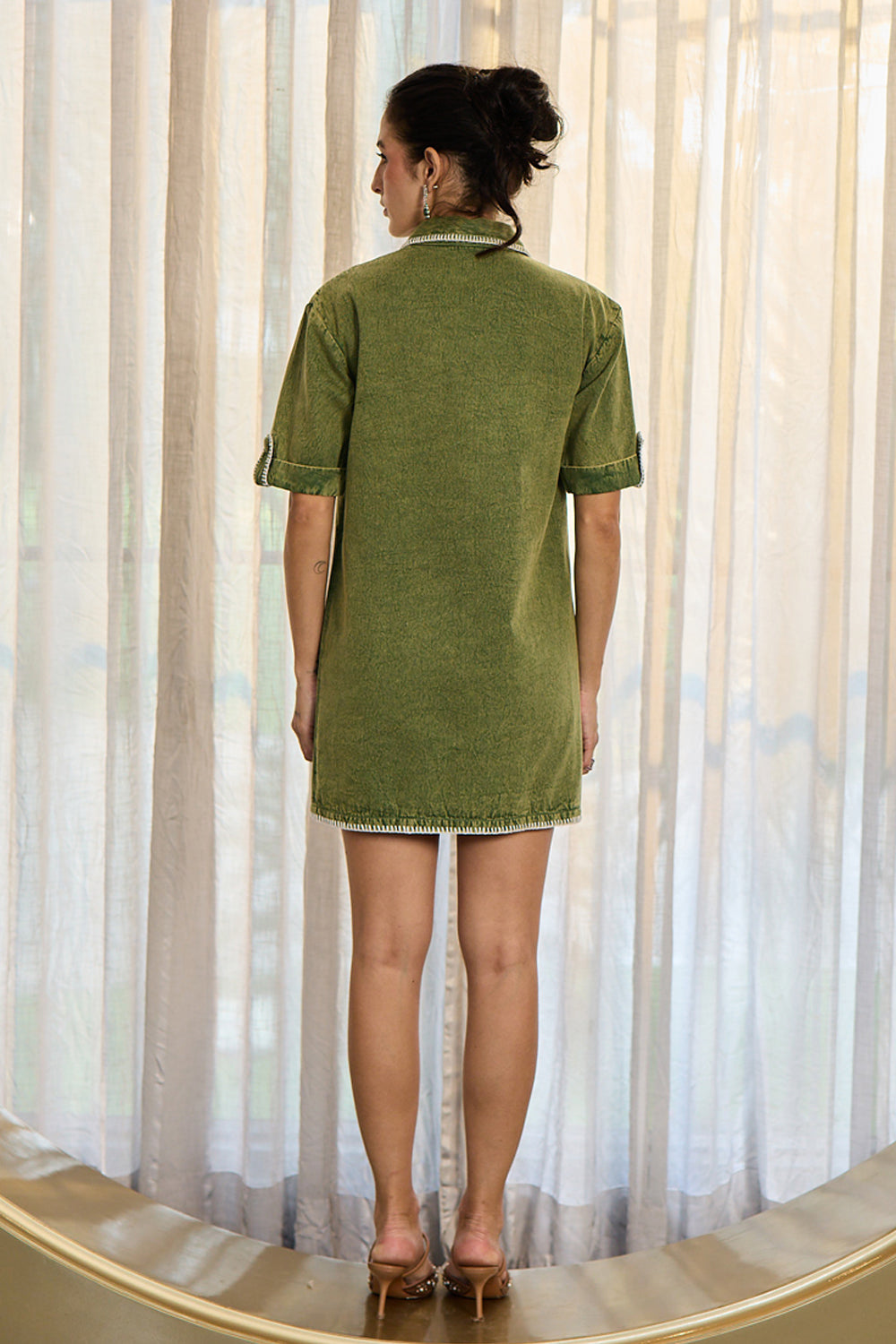 Audrey Dress in Green