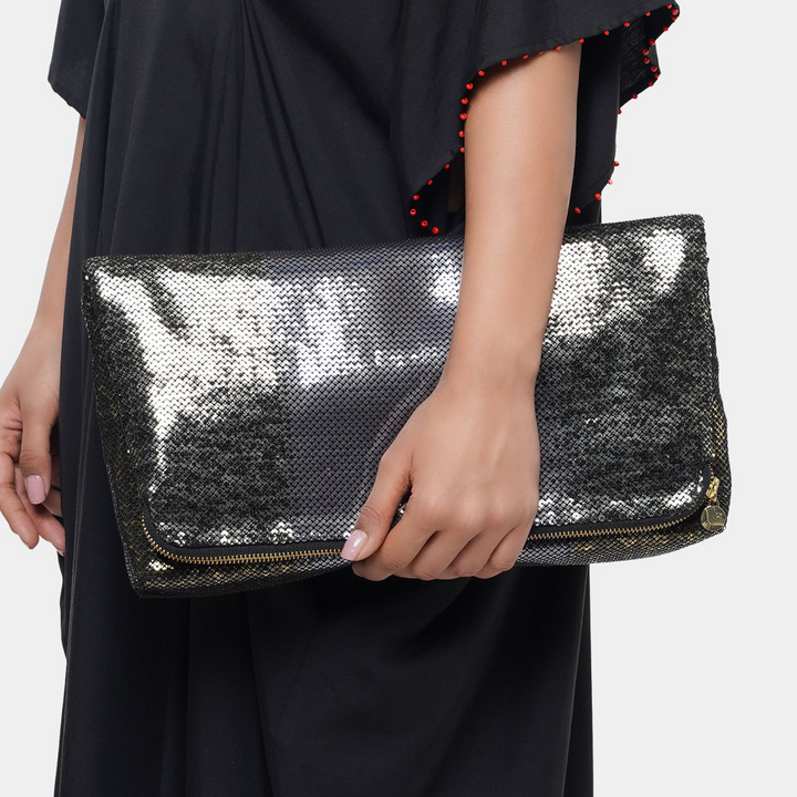 KUBWA SEQUIN CLUTCH