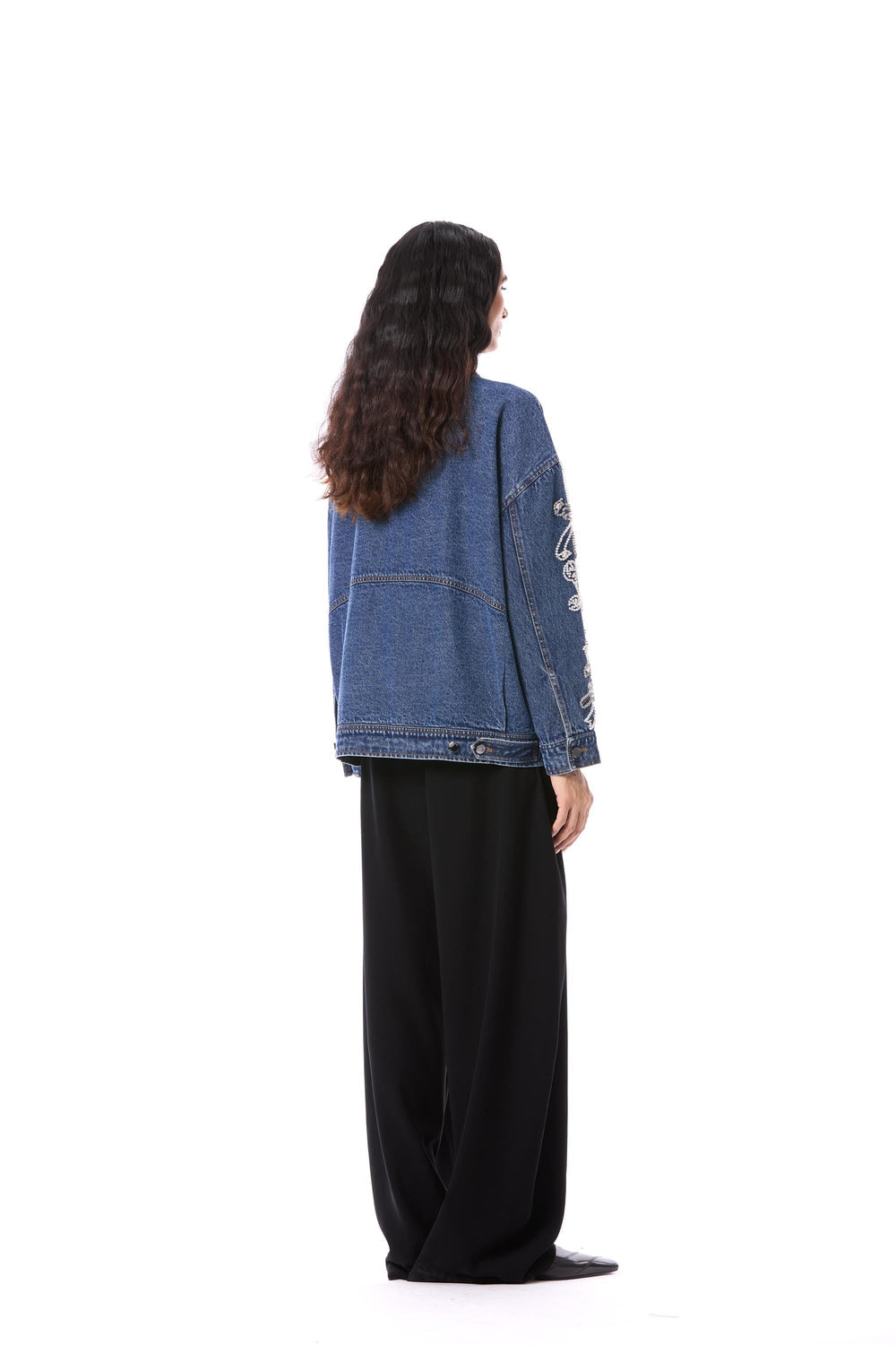 Larkspur Embellished Denim Jacket