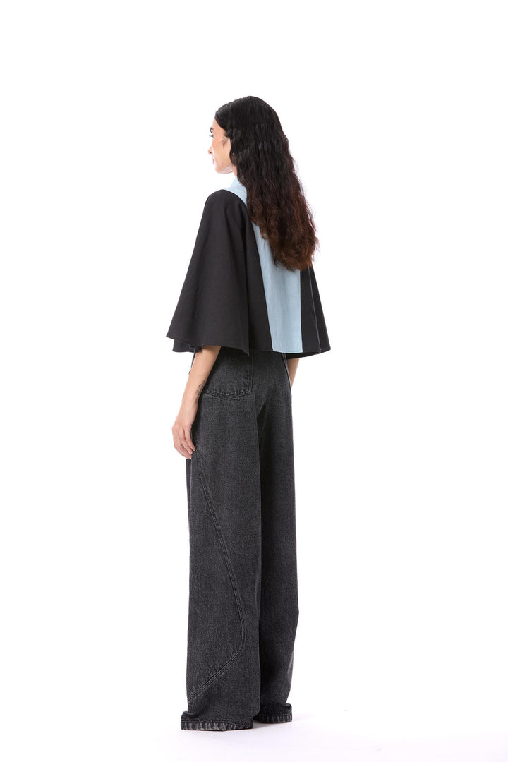 Lunar Iris Embellished Shirt