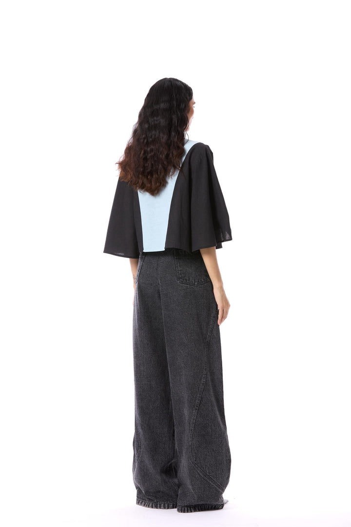 Lunar Iris Embellished Shirt
