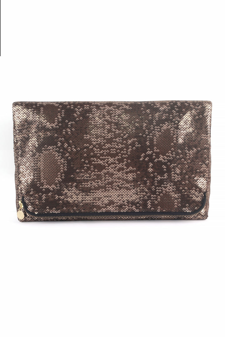 NYOKA SEQUIN CLUTCH
