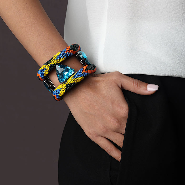 OKUNI CRYSTAL CUFF