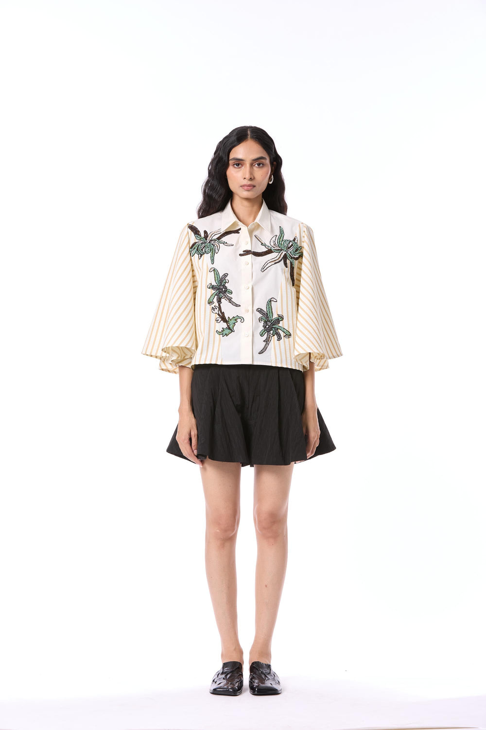 Opal Thorn Embellished Shirt