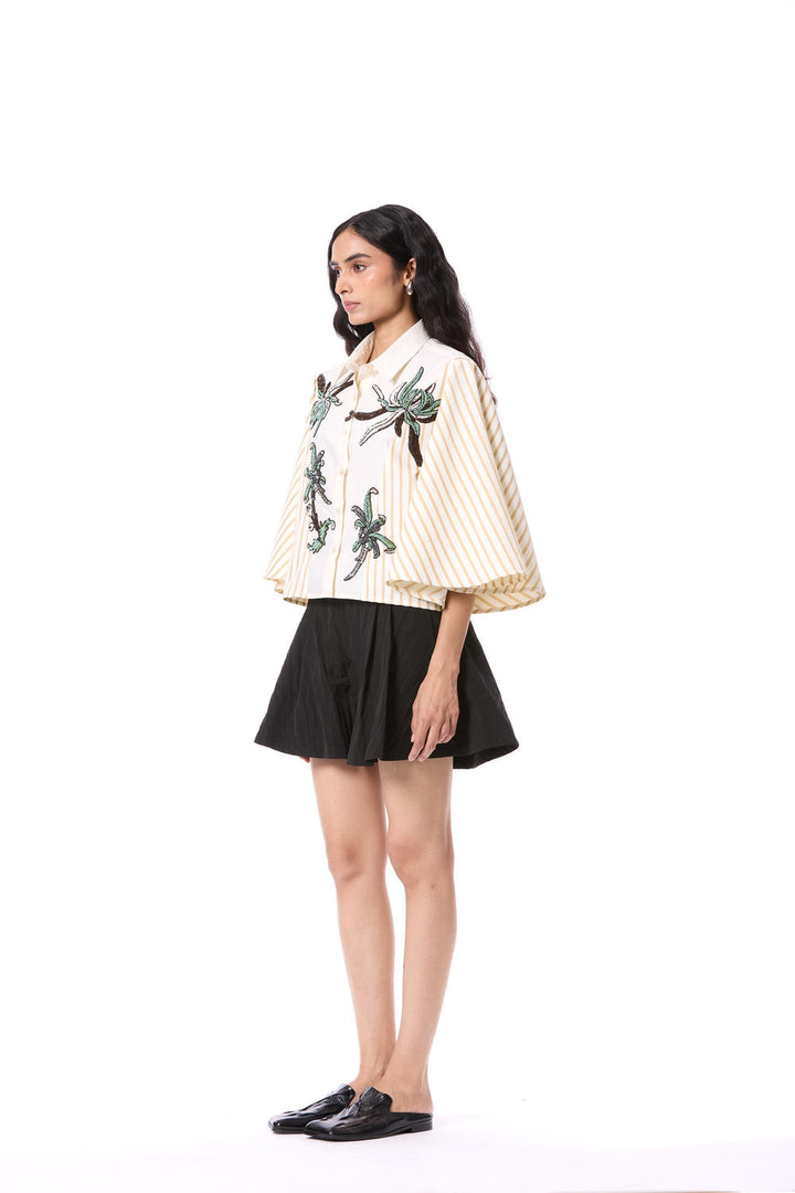 Opal Thorn Embellished Shirt