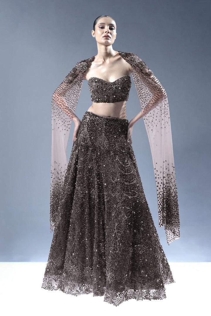 Sovereign Cape Lehenga