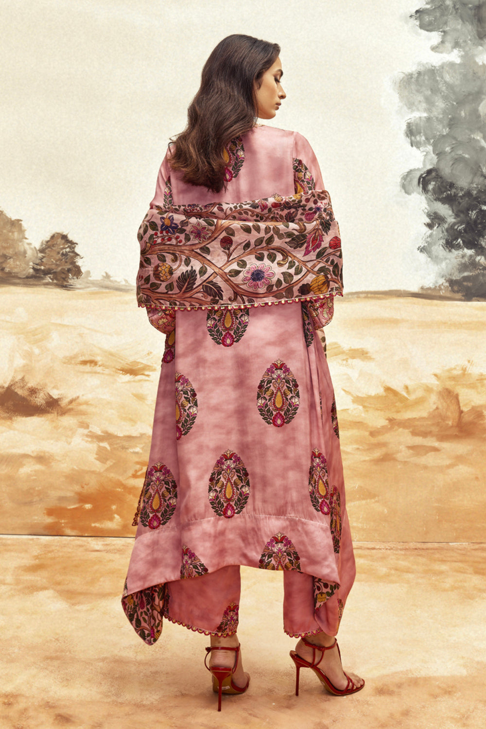 Kaftan Kurta Set