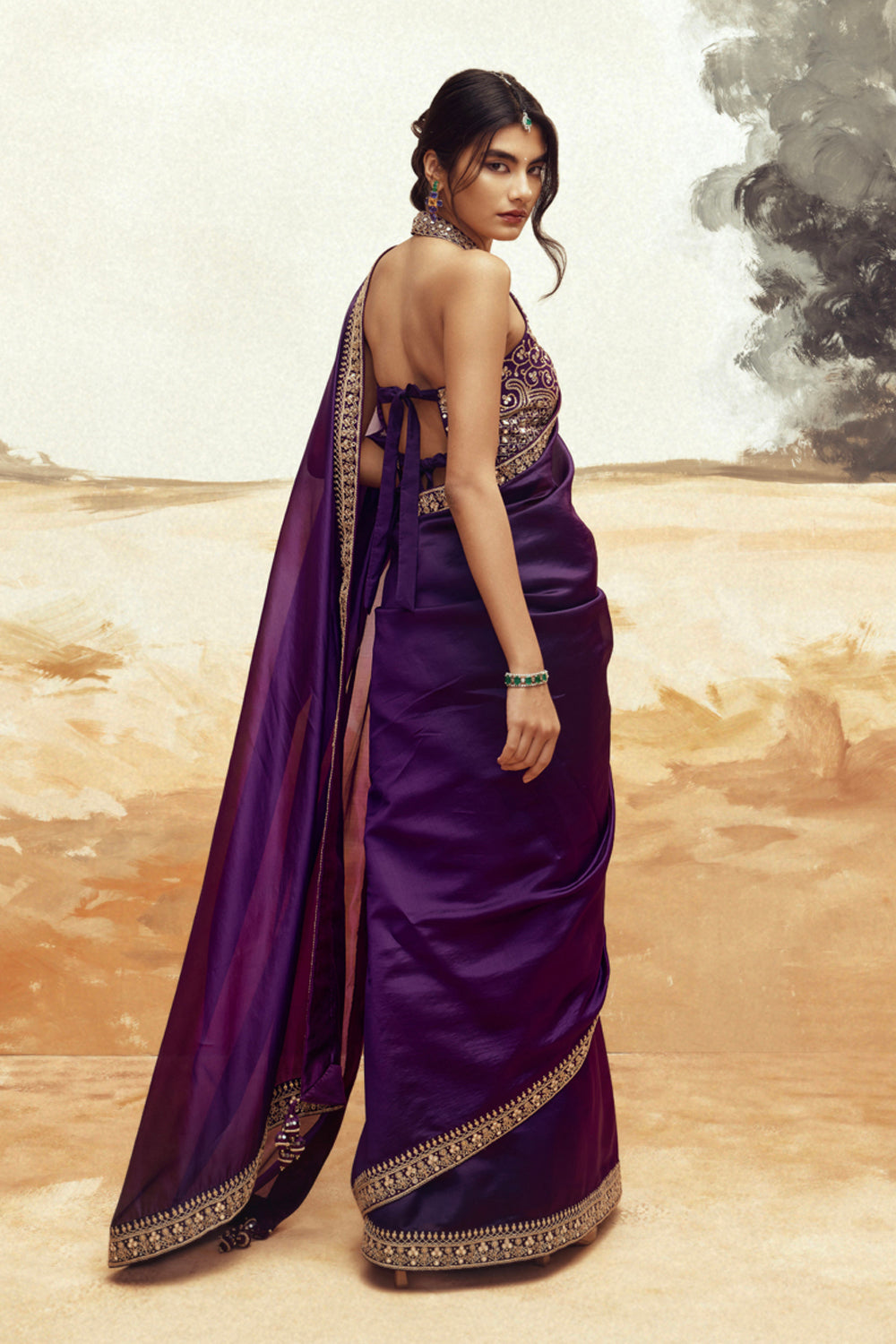 Ananya Panday In Our Classic Saree Set