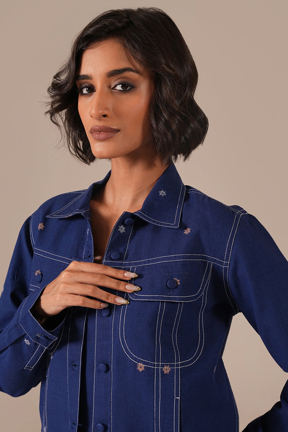 Sapphire Glow Co-ord Set