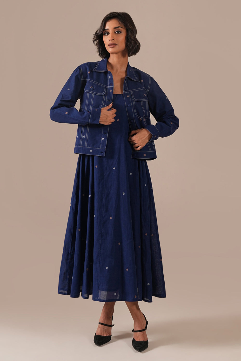 Sapphire Glow Co-ord Set