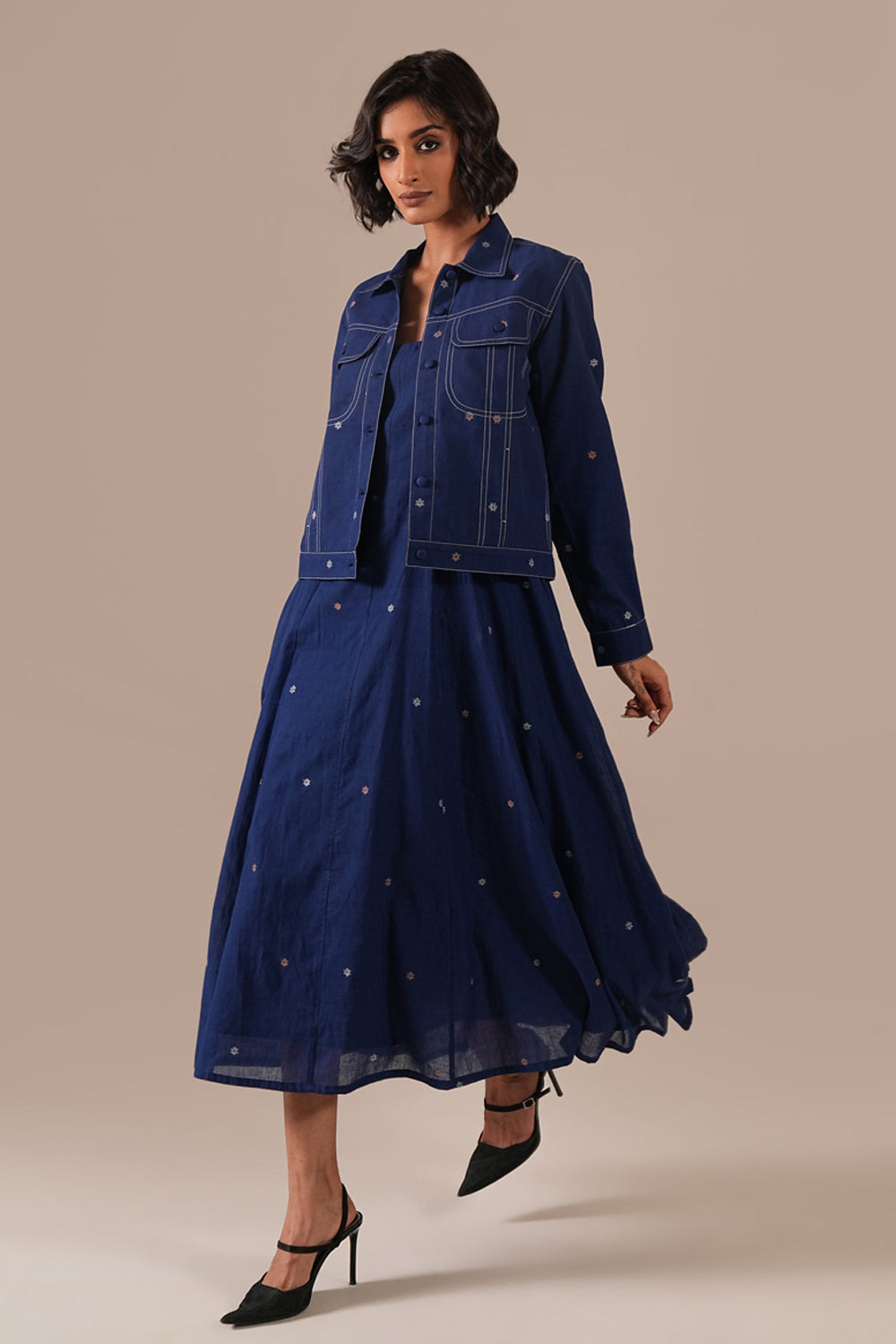 Sapphire Glow Co-ord Set