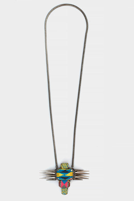 SPIKED HAIBA PENDANT