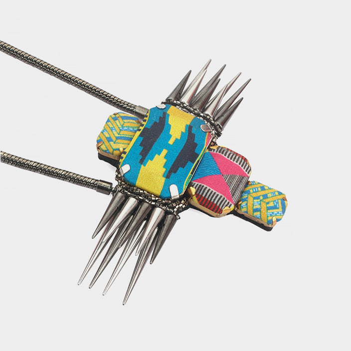 SPIKED HAIBA PENDANT