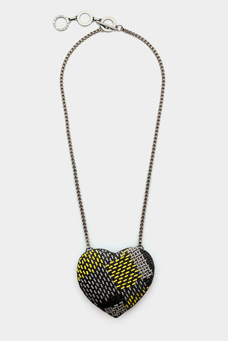 TARTAN HEART PENDANT