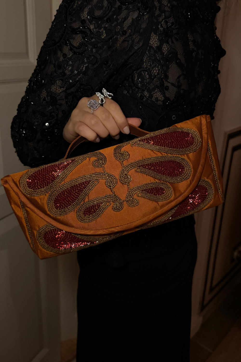 Fūtō Bag - Angel Web (rust)