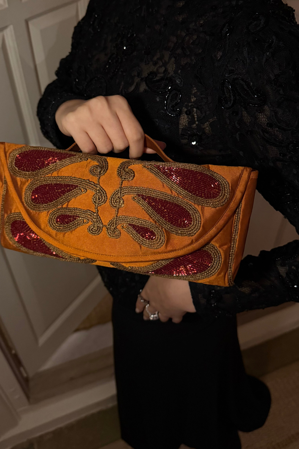 Fūtō Bag - Angel Web (rust)