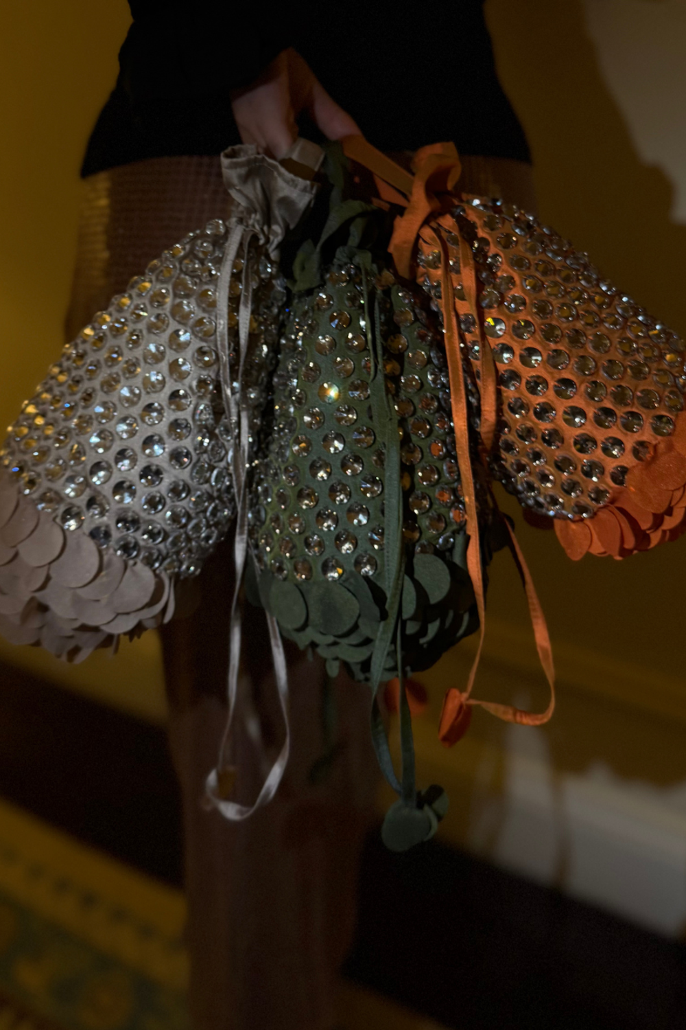Rocky Bag - Siren (nude & silver)