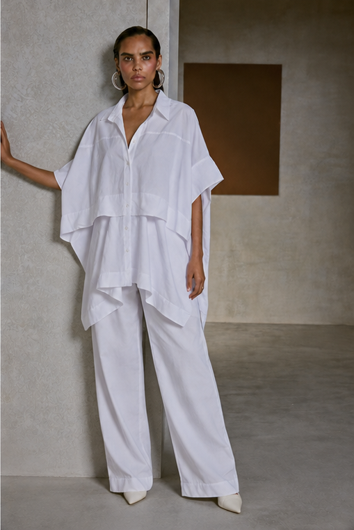 Kairo Co-Ord Set White